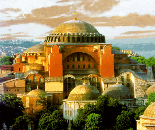 Mosaics Of Hagia Sophia. Hagia Sophia